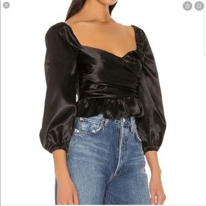 Majorelle Black Top